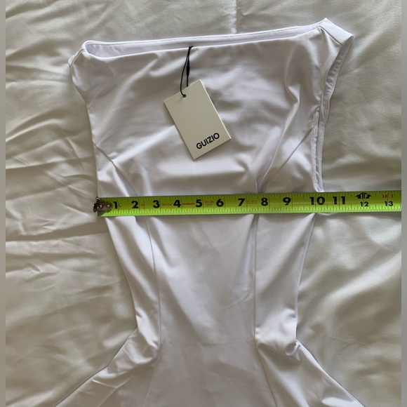 New GUIZIO NEW YORK WHITE DAYE MINI DRESS Size XS - Picture 5 of 7